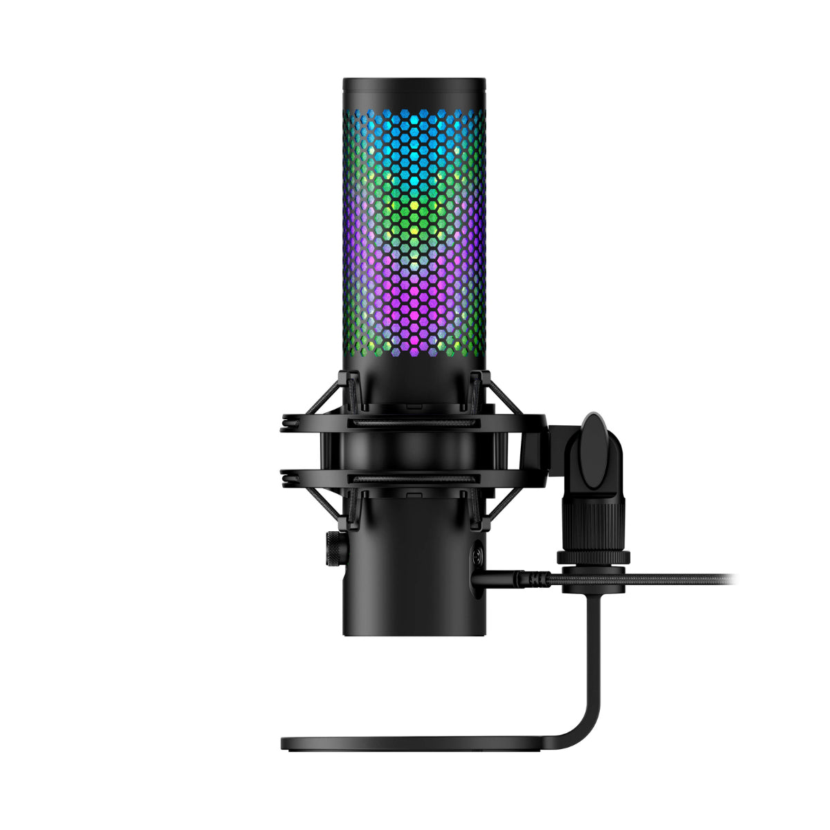 HyperX QuadCast 2 S USB Condenser Microphone - Black(9A273AA) - 4