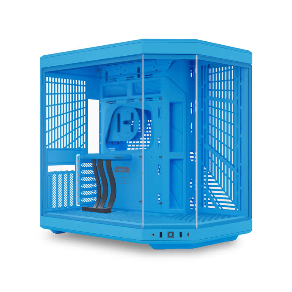 Hyte Y70 Tempered Glass Mid Tower ATX PC Case - Blueberry Milk(CS-THE-Y70-BM) - 1