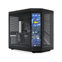Hyte Y70 touch infinite Tempered Glass Mid Tower ATX PC Case - Pitch Black(CS-HYTE-Y70TTI-BB) - 1
