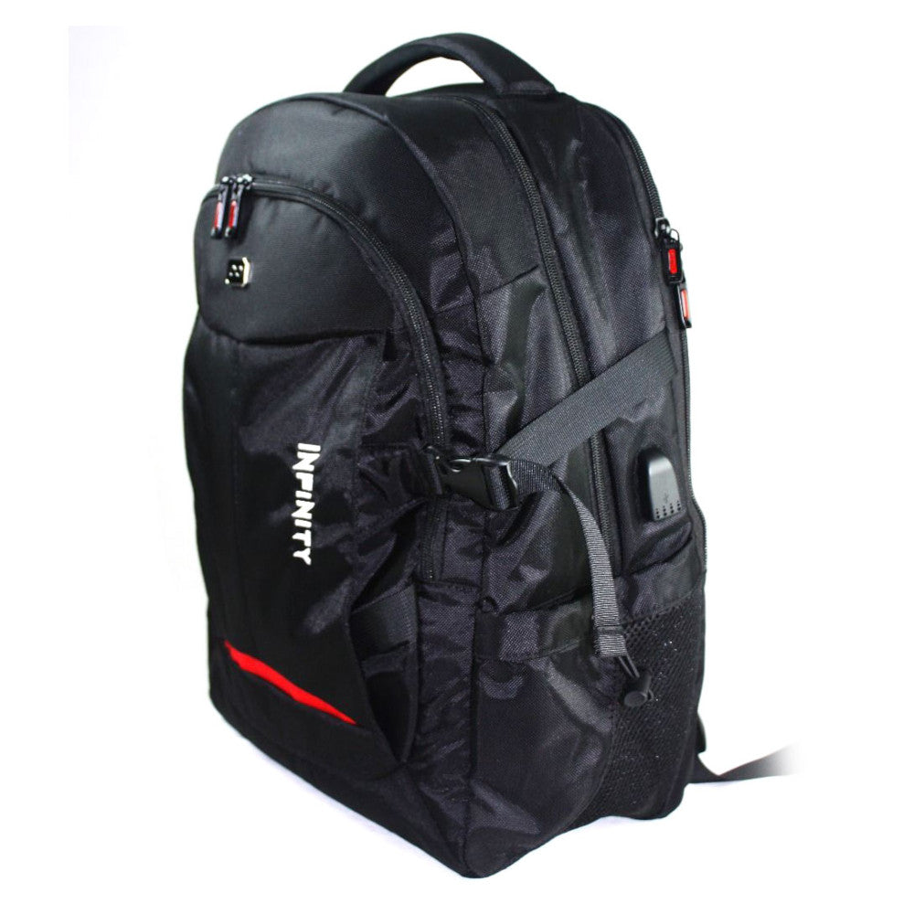 Infinity N17 17" Backpack - Black(NBB-INF-N17) - 3
