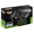 INNO3D GeForce RTX 5050 TWIN X2 8GB Video Card(N50502-08D6-174071N) - 3