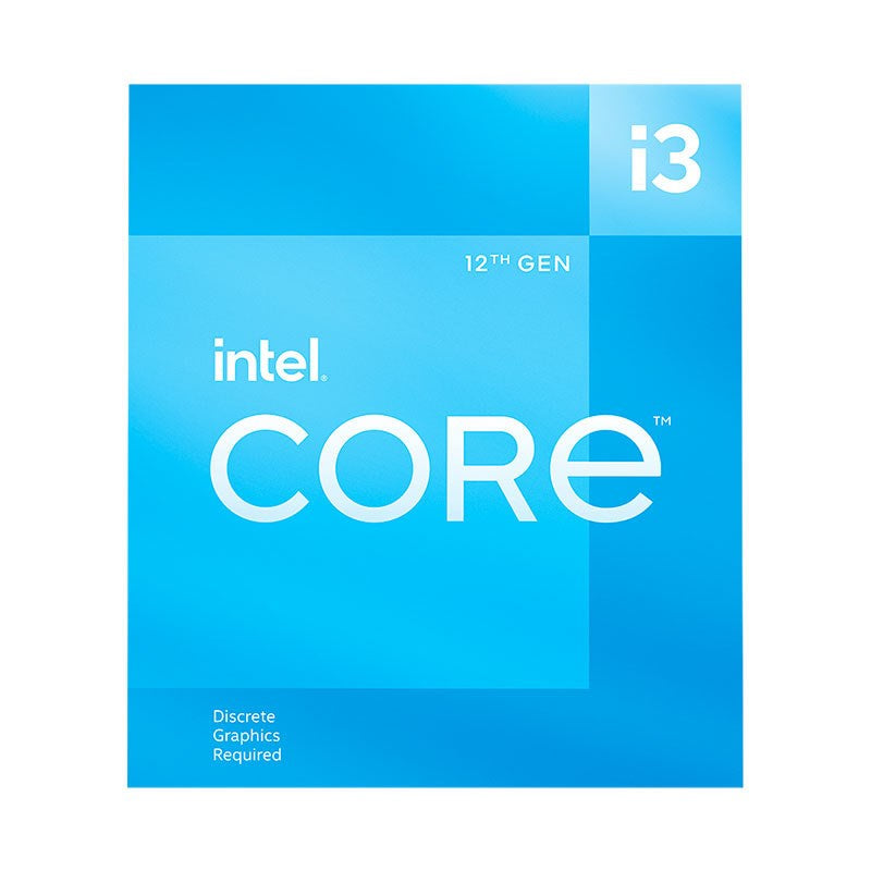 Intel Core i3 12100F 4 Core LGA 1700 3.3GHz CPU Processor(BX8071512100F) - 3
