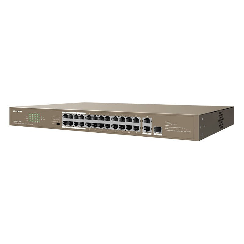 IP-COM F1126P-24-250Wv2.0 26-Port 100/1000M PoE Unmanaged Switch with SFP(F1126P-24-250Wv2.0) - 3