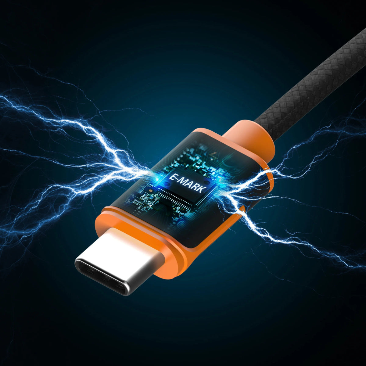 j5create 1.8m 100W USB-C to USB-C Braided Cable(JUCX25L18) - 7