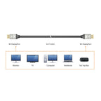 j5create 8K DisplayPort to DisplayPort Cable - 1.8M(JDC43) - 2