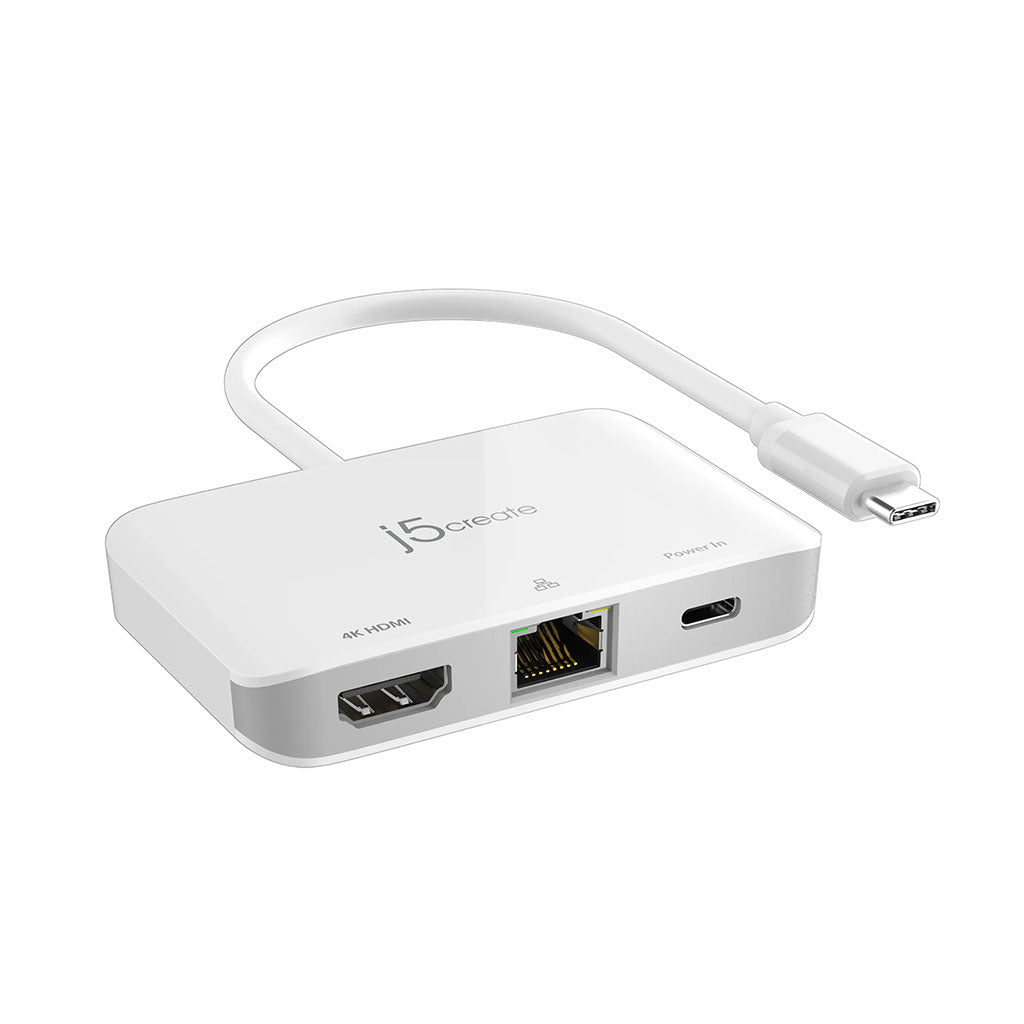 j5create JCA351 USB-C to 4K HDMI Ethernet Adapter(JCA351) - 3