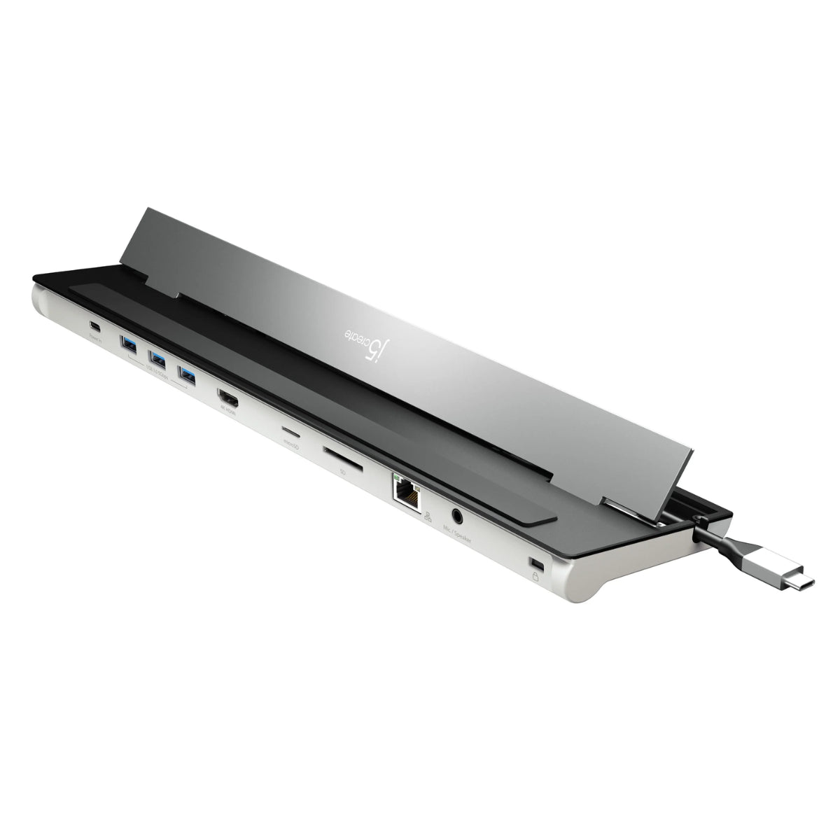j5create JCD533 USB-C 4K HDMI Docking Station w/ PD(JCD533) - 3