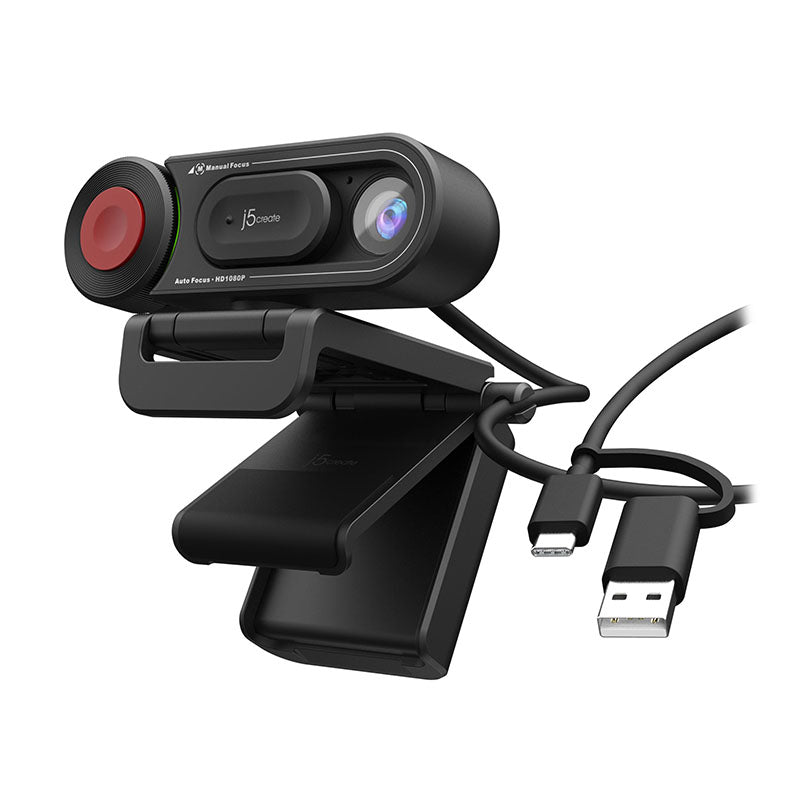 j5create JVU250 USB HD Webcam with Auto & Manual Focus Switch(JVU250) - 1
