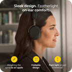 Jabra Evolve3 75 UC Active Noise Cancelling Bluetooth Headphones w/ Mic (USB-A Dongle)(37599-989-999) - 7