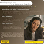Jabra Evolve3 85 MS Active Noise Cancelling Bluetooth Headphones w/ Mic (USB-A Dongle)(38599-999-999) - 19