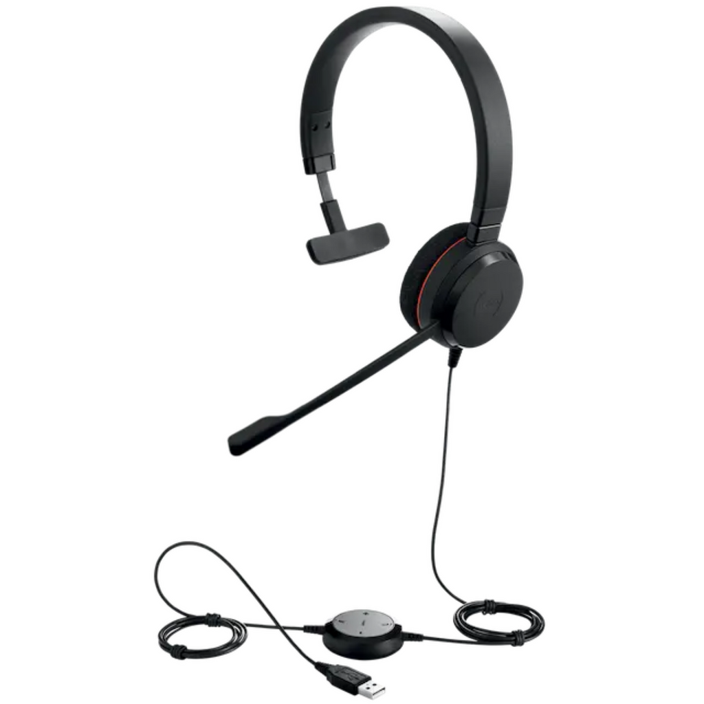 Jabra Evolve 20 SE UC Mono Headset - USB-C/A(4993-829-469) - 2