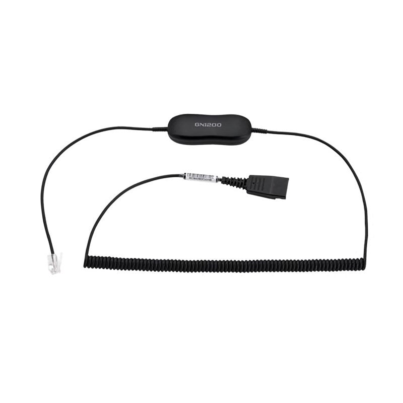 Jabra GN1218 2m Coiled AC Cable(88011-102) - 1