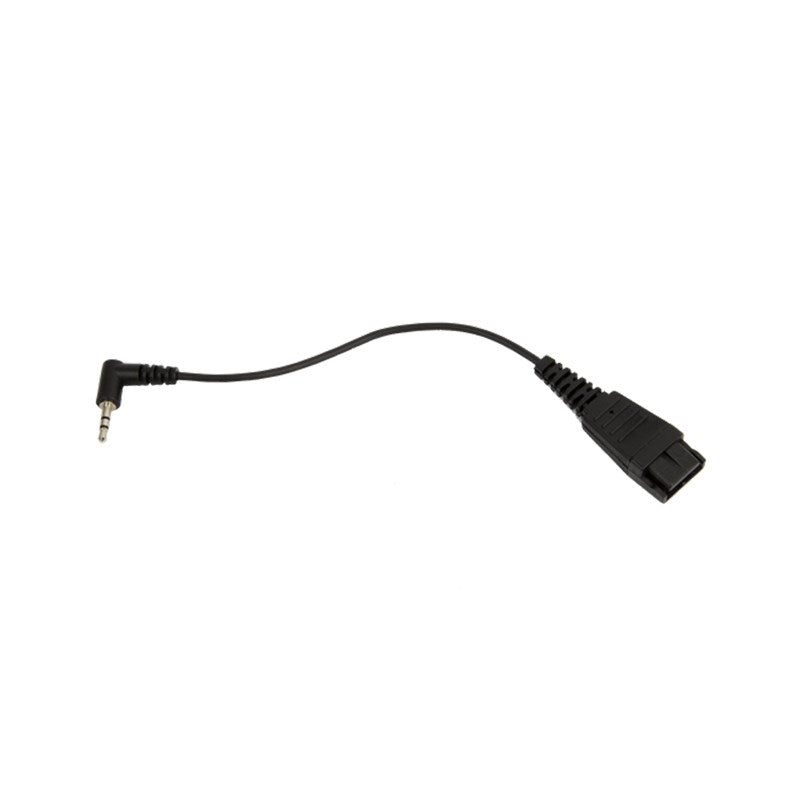 Jabra QD to 2.5mm Jack Straight Cable - 15cm(8800-00-46) - 1