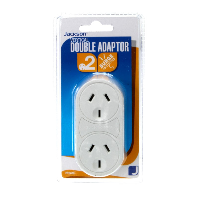 Jackson 2-Outlet Vertical Power Adaptor(PT6400) - 2