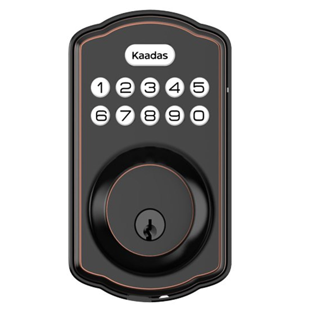 Kaadas KS01 Keypad Deadbolt Smart Lock Oil Rubbed Bronze(KS01-B) - 1