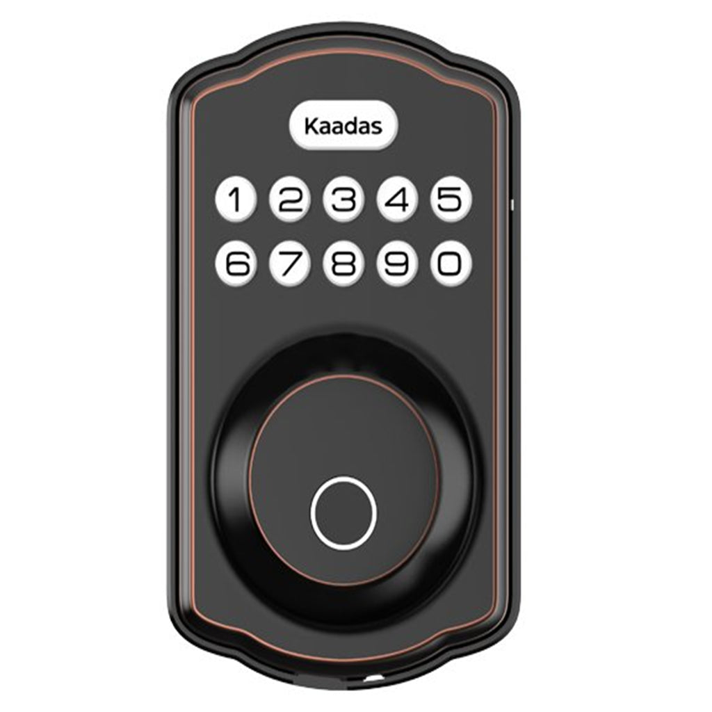 Kaadas KS02 Deadbolt Lock Fingerprint Oil Rubbed Bronze(KS02-B) - 1