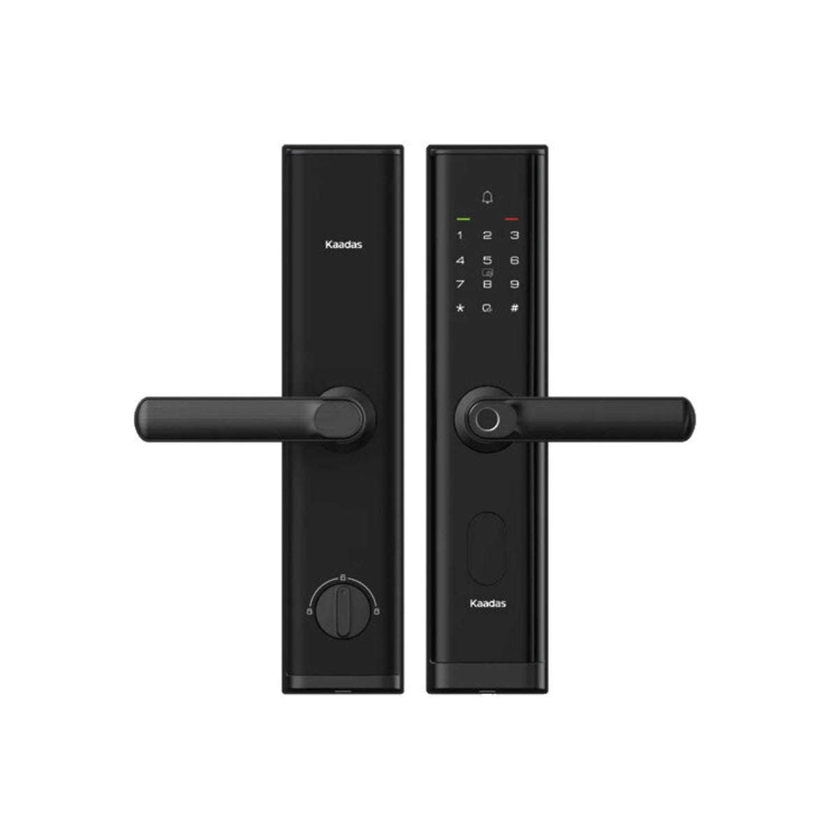 Kaadas M7-W Lever WiFi Smart Door Lock - Black(M7-W-BLK) - 1
