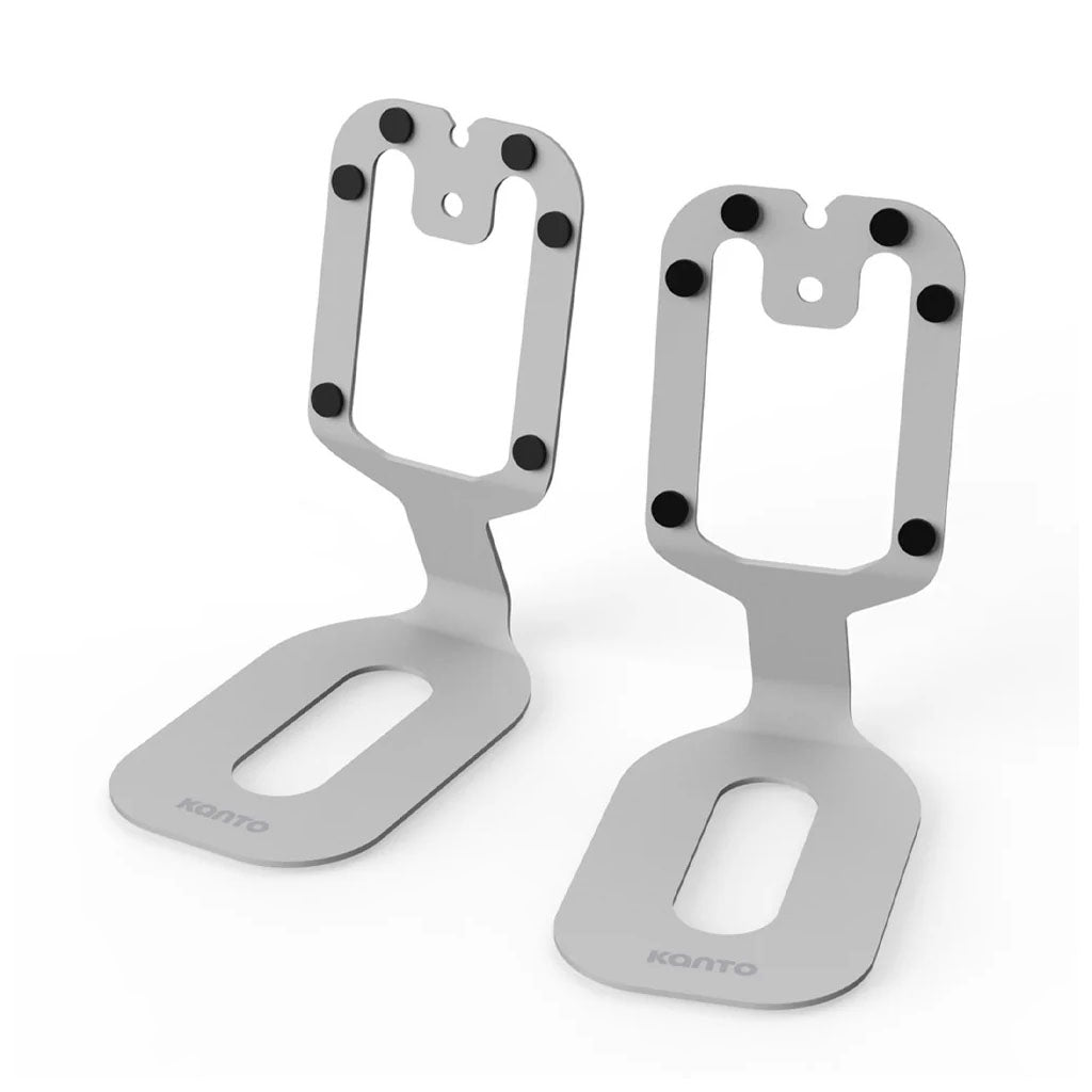 Kanto Living SU2W Rear-Mounted Desktop Speaker Stands - White(KO-SU2W) - 2