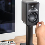 Kanto ORA 100W Powered Desktop Bluetooth 5.0 Speakers - Black(KO-ORA-1) - 7