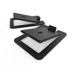 Kanto S6 Angled Desktop Speaker Stands for Large Speakers - Black (2-Pack)(KO-S6) - 1