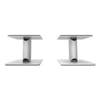 Kanto SP6HD 6" Tall Universal Desktop Speaker Stand - White (2-Pack)(KO-SP6HDW) - 3