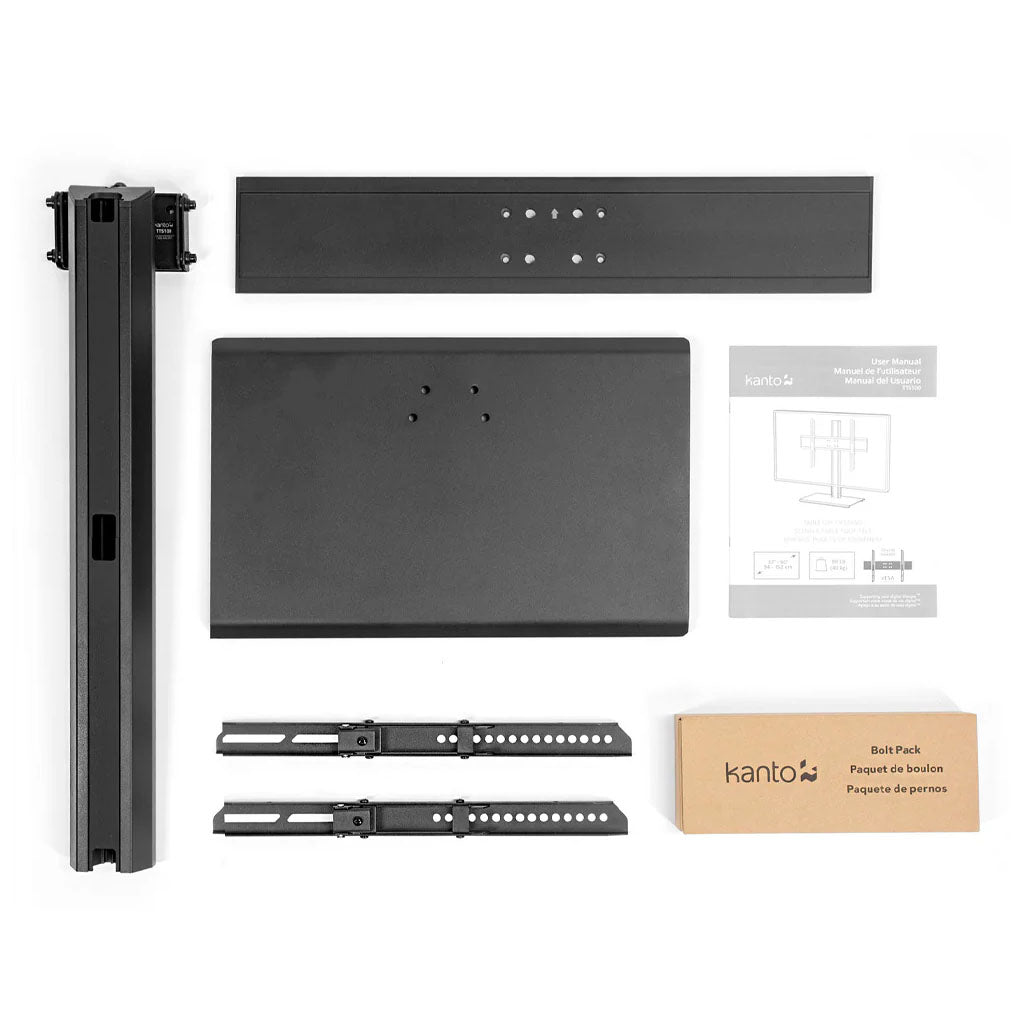 Kanto TTS100 Tabletop TV Stand 37" to 75"(KO-TTS100) - 6