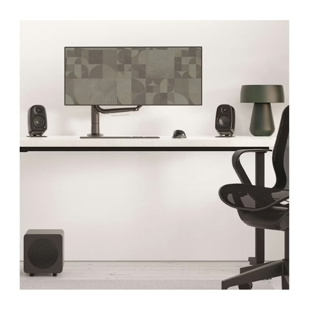 Kanto UKI 100W Compact Desktop Speakers - Matte Black(KO-UKIDMBO-I) - 5
