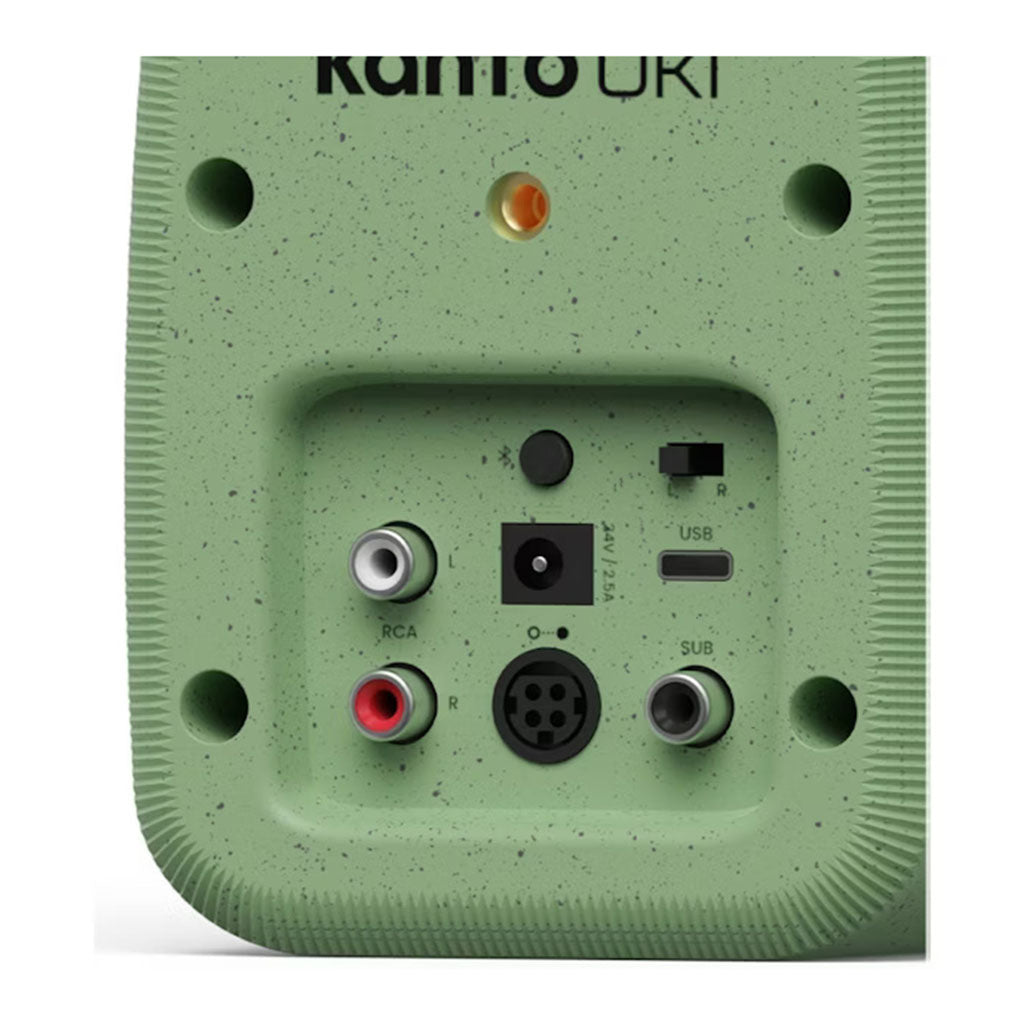 Kanto UKI 100W Compact Desktop Speakers - Matte Green(KO-UKIDSBN-I) - 4
