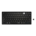 Kensington Multi-Device Dual Wireless Compact Keyboard - Black(K75502US) - 2