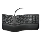 Kensington Pro Fit Ergo Wired Keyboard - Black(K75400US) - 1