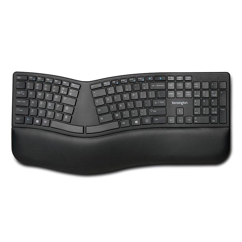 Kensington Pro Fit Ergo Wireless Keyboard - Black(K75401US) - 1