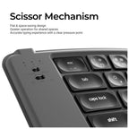 Keychron B11 Pro Ultra-Slim Wireless Foldable Keyboard - Space Gray(KBKCB11PK1) - 8