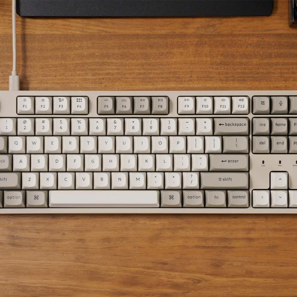 Keychron C1 Pro 8K QMK TKL Mechanical Gaming Keyboard - Keychron Super Red(KBKCC1PXM1) - 4