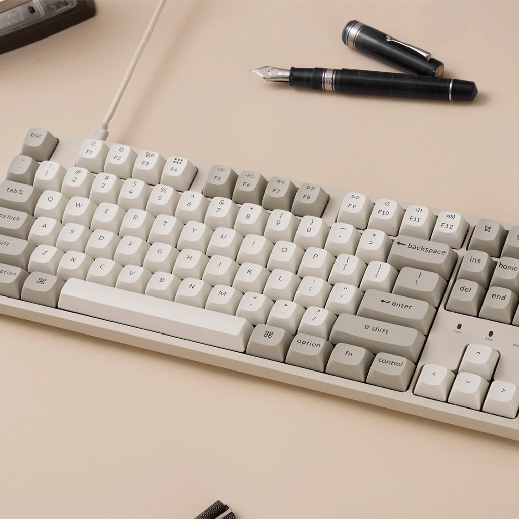 Keychron C1 Pro 8K QMK TKL Mechanical Gaming Keyboard - Keychron Super Red(KBKCC1PXM1) - 5