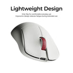 Keychron G4 Wireless Optical Gaming Mouse - White - Huano Micro Switch(MSKCG4B1) - 2