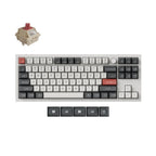 Keychron Q3 Ultra 8K Wireless Custom Mechanical Keyboard - White - Keychron Silk POM Red Switch(KBKCQ3UP1) - 1
