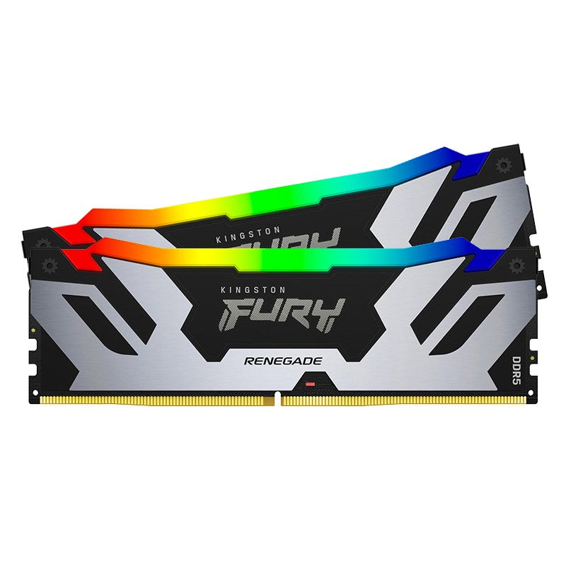 Kingston FURY Renegade RGB 32GB (2x 16GB) DDR5 8000MHz Desktop Memory(KF580C38RSAK2-32) - 1