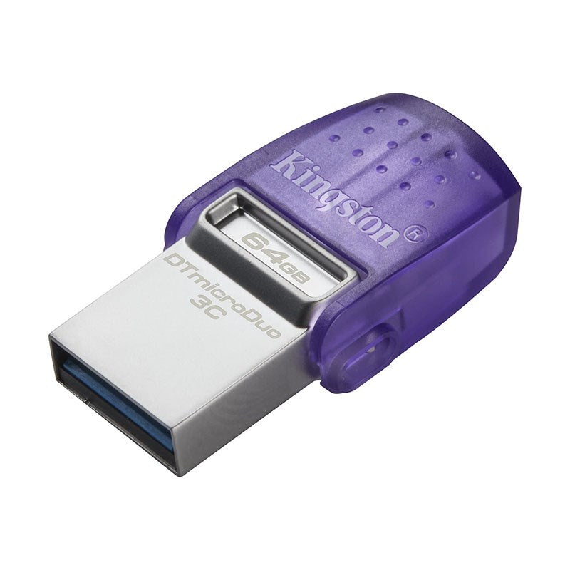 Kingston 64GB DataTraveler microDuo 3C USB 3.2 Flash Drive(DTDUO3CG3/64GB) - 1