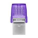 Kingston 64GB DataTraveler microDuo 3C USB 3.2 Flash Drive(DTDUO3CG3/64GB) - 2