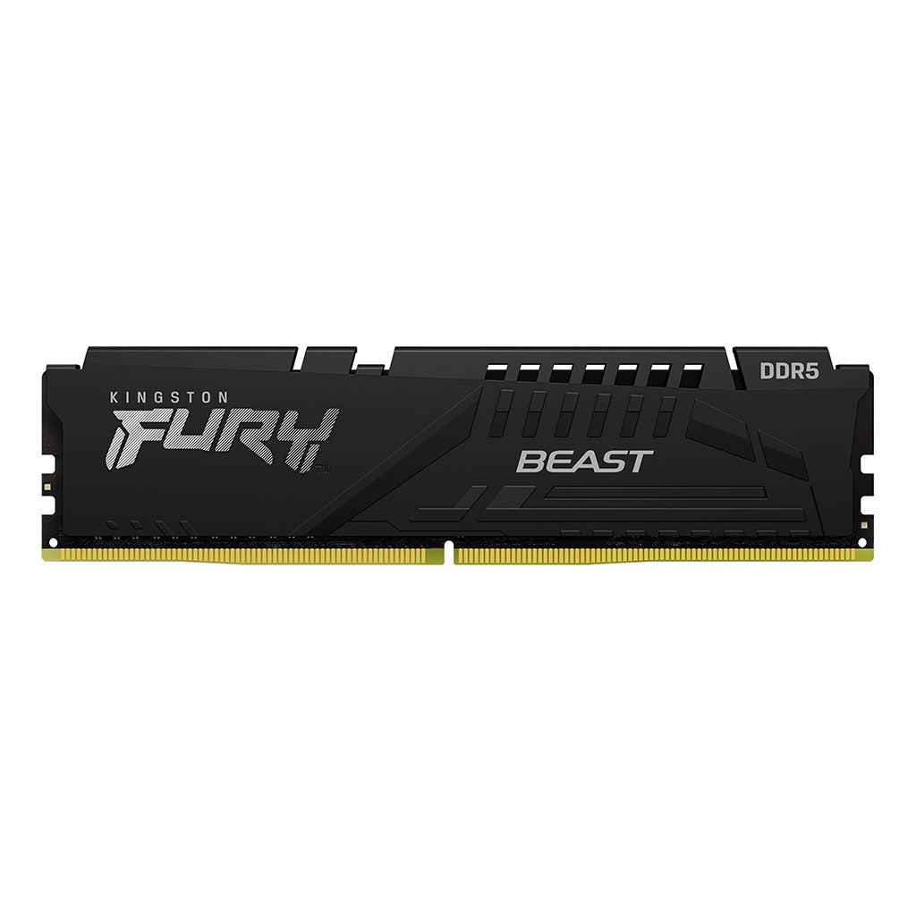 Kingston FURY Beast 16GB (1x16GB) DDR5 5600MHz CL40 XMP Desktop Memory - Black(KF556C40BB-16-SP) - 1