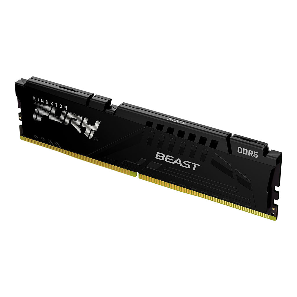 Kingston FURY Beast 16GB (1x16GB) DDR5 5600MHz CL40 XMP Desktop Memory - Black(KF556C40BB-16-SP) - 2
