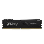 Kingston FURY Beast 16GB (2x 8GB) DDR4 3200MHz Desktop Memory(KF432C16BBK2/16) - 3