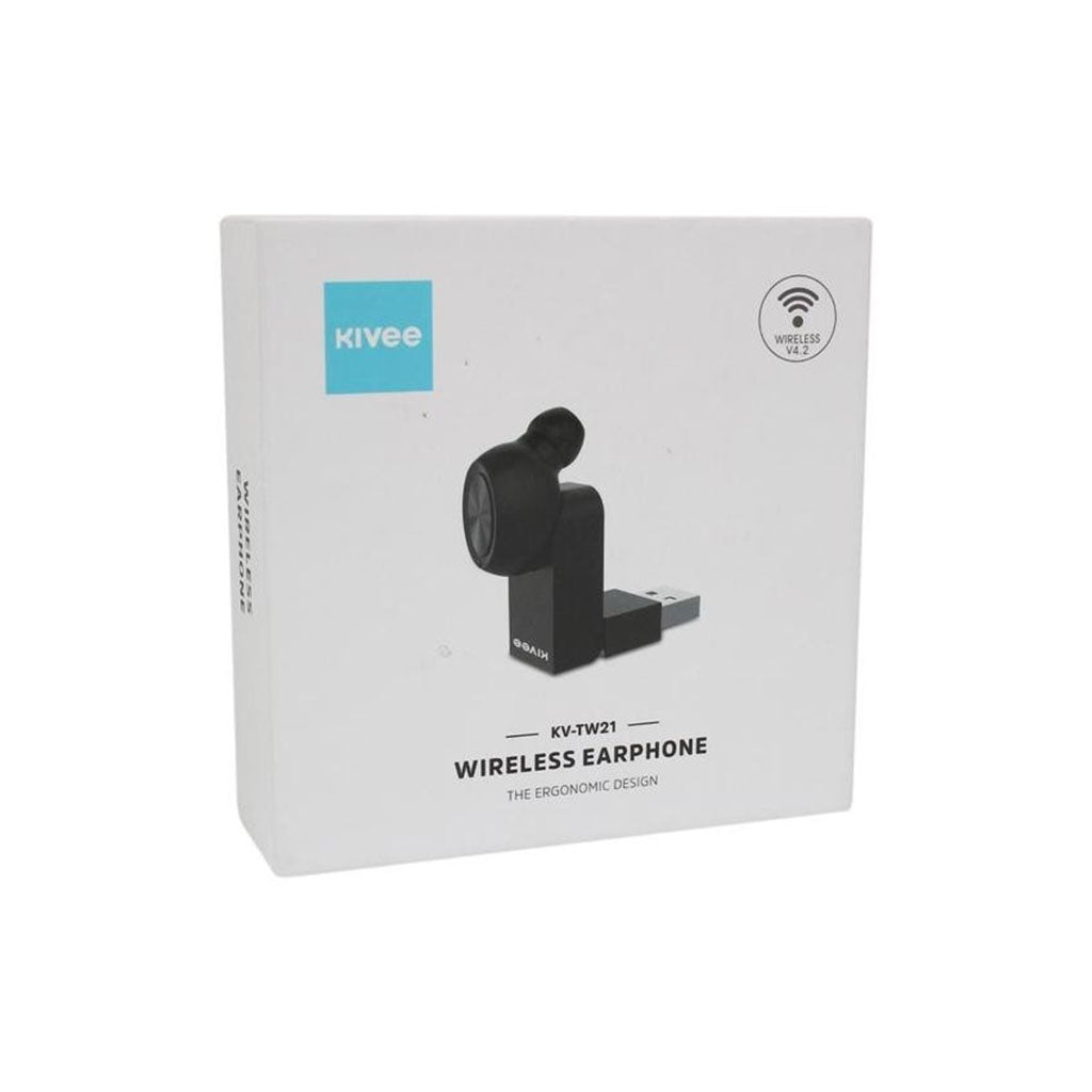 Kivee TW21 Bluetooth Headset - Black(ELEKIVTW21) - 1