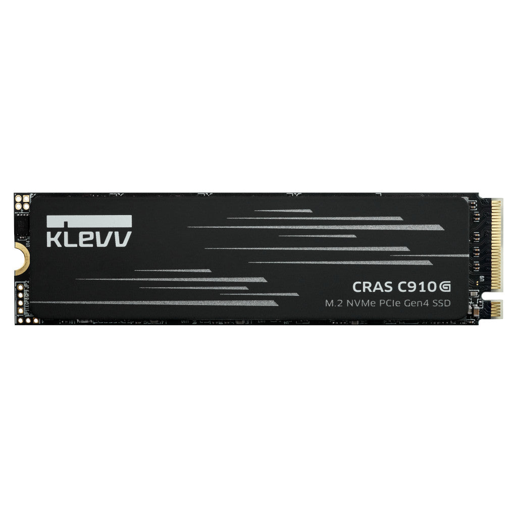 KLEVV CRAS C910G 1TB PCIe 4.0 NVMe M.2 2280 SSD(K01TBM2SP0-10G) - 1