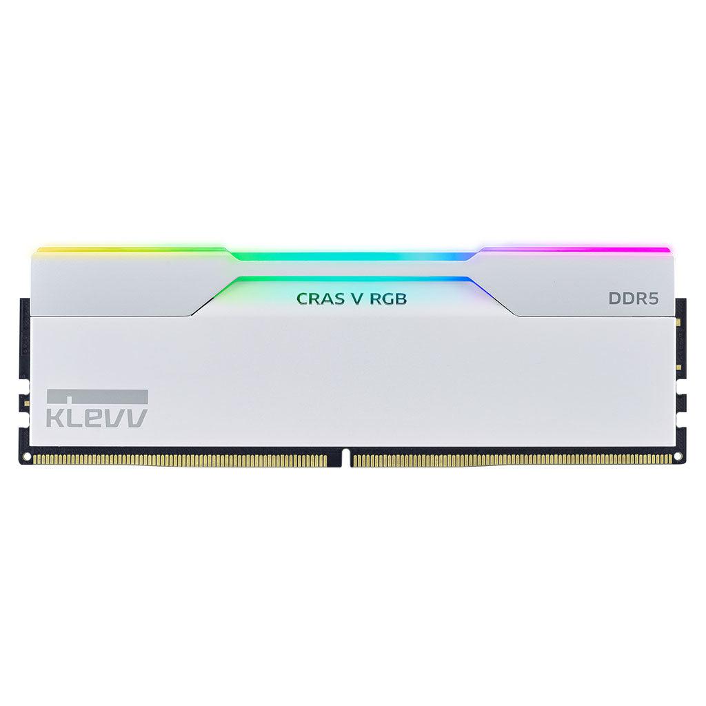 KLEVV CRAS V RGB 32GB (2x 16GB) DDR5 6000MHz CL30 Intel XMP & AMD EXPO Desktop Memory - White(KD5AGUA80-60A300J) - 7