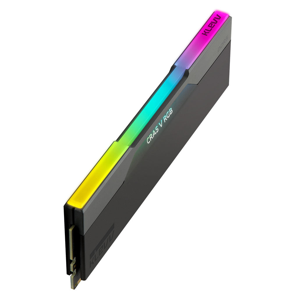 KLEVV CRAS V RGB 64GB (2x 32GB) DDR5 6000MHz CL30 Desktop Memory - Black(KD5BGUA80-60A300G) - 4