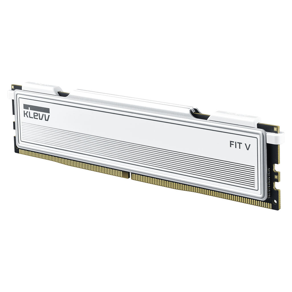 KLEVV FIT V 32GB (2x 16GB) DDR5 6000MHz CL28 Desktop Memory - White(KD5AGU880-60B280F) - 4