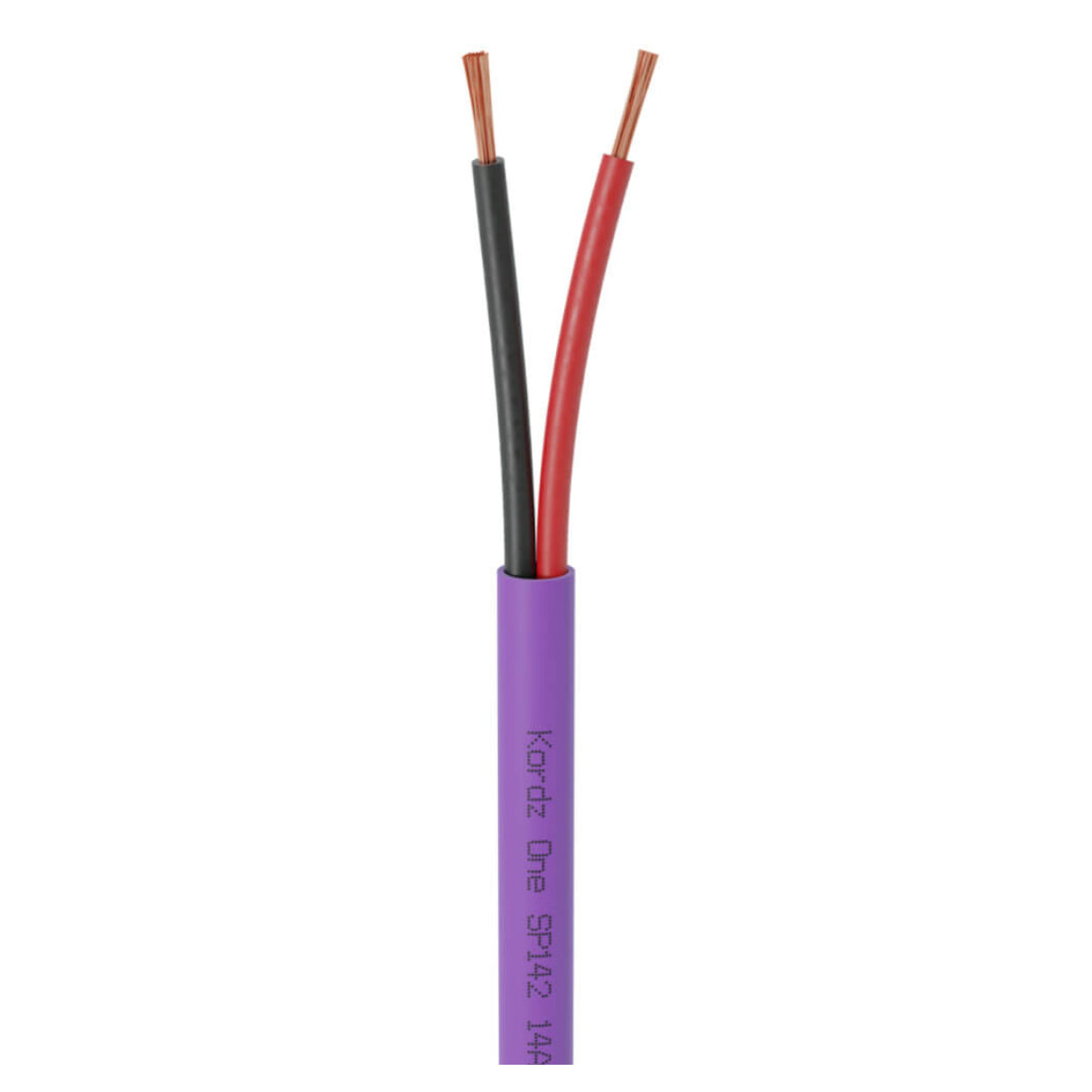 Kordz ONE 14AWG 152.5m 2-Core LSZH PVC-Free Speaker Cable - Purple(K11802-152M-PP) - 1
