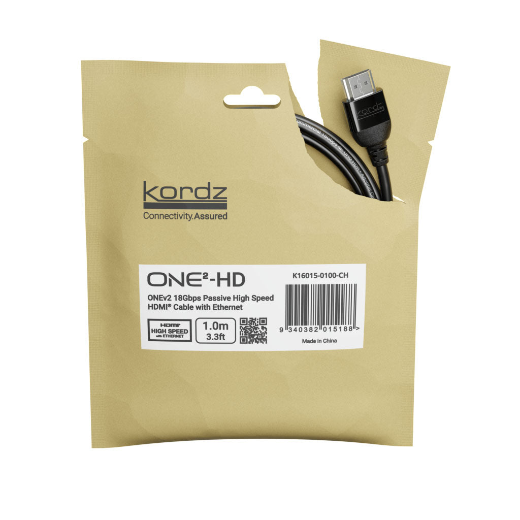 Kordz ONEv2 5m 4K Passive High Speed HDMI Cable(K1601G-0500-CH) - 3