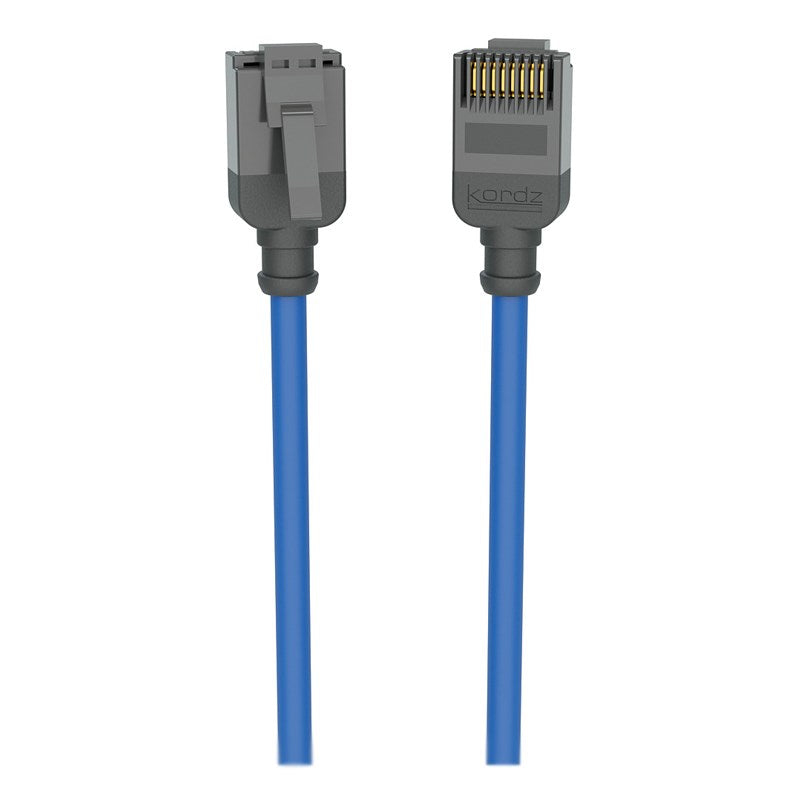 Kordz Professional Slim Profile CAT6 Network Patch Cord blue - 7.5m(K23045-0750-BL) - 1